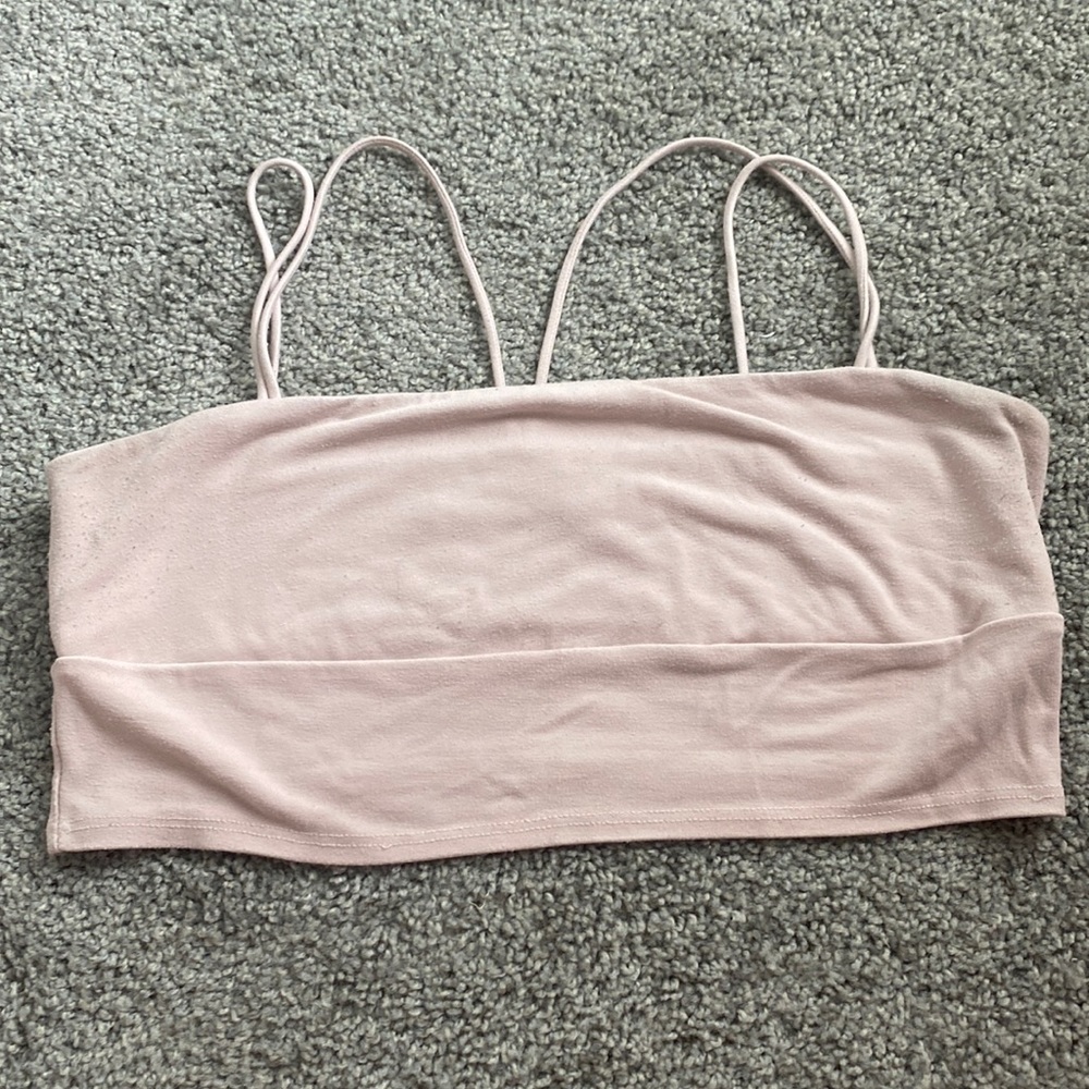 Pink Urban Outfitters crop top